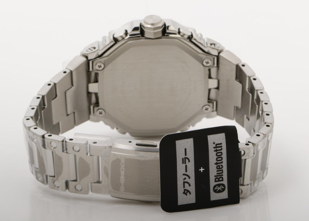 CASIO カシオ 時計 G-SHOCK FULL METAL GMC-B2100 SERIES GMC-B2100D-1AJF ブラック シルバー系 ステンレススチール メンズ アナログ 新品未使用展示品