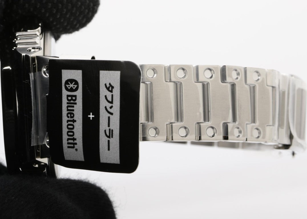 CASIO カシオ 時計 G-SHOCK FULL METAL GMC-B2100 SERIES GMC-B2100D-1AJF ブラック シルバー系 ステンレススチール メンズ アナログ 新品未使用展示品