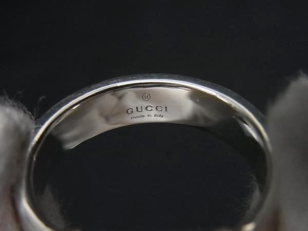 GUCCI グッチ 指輪 インターロッキングG リング シルバー系 Ag925 レディース ＃13 美品