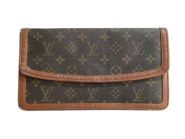 LOUIS VUITTON ルイヴィトン クラッチバッグ ポシェットダムPM M51812 ブラウン モノグラム・キャンバス ユニセックス