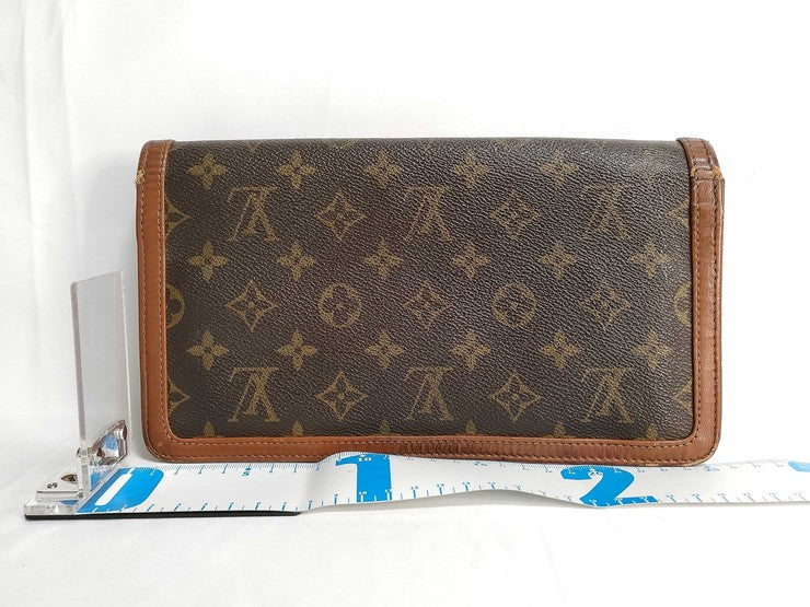 LOUIS VUITTON ルイヴィトン クラッチバッグ ポシェットダムPM M51812 ブラウン モノグラム・キャンバス ユニセックス