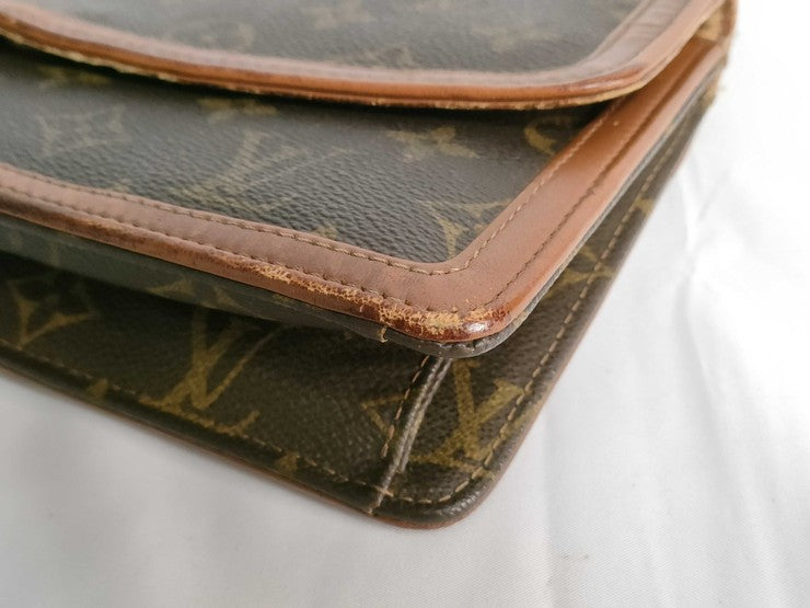 LOUIS VUITTON ルイヴィトン クラッチバッグ ポシェットダムPM M51812 ブラウン モノグラム・キャンバス ユニセックス