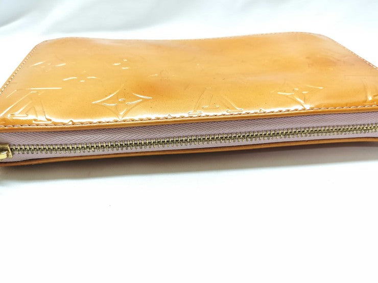 LOUIS VUITTON ルイヴィトン ポーチ レキシントン M91057 マシュマロピンク モノグラムヴェルニ レディース ゴールド金具