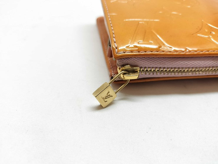 LOUIS VUITTON ルイヴィトン ポーチ レキシントン M91057 マシュマロピンク モノグラムヴェルニ レディース ゴールド金具