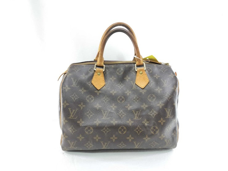 LOUIS VUITTON ルイヴィトン ハンドバッグ スピーディ35 M41107 ブラウン モノグラム・キャンバス レディース ミニボストンバッグ ゴールド金具