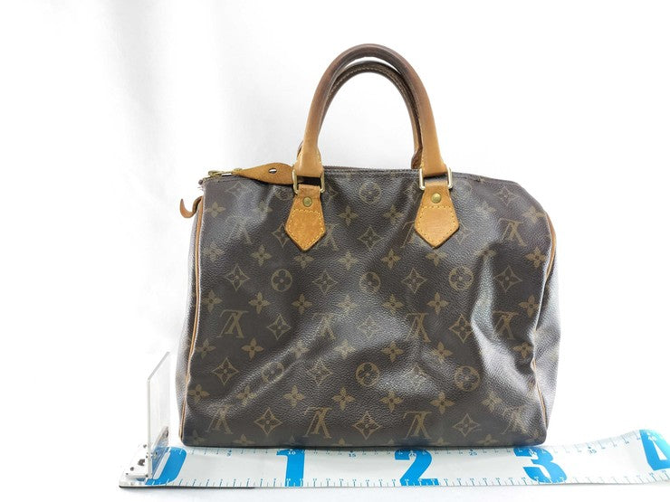LOUIS VUITTON ルイヴィトン ハンドバッグ スピーディ35 M41107 ブラウン モノグラム・キャンバス レディース ミニボストンバッグ ゴールド金具
