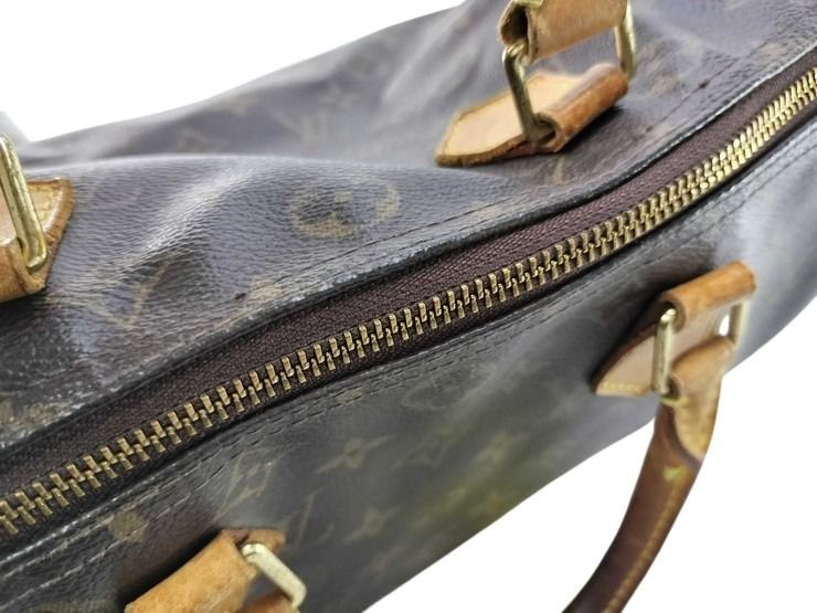 LOUIS VUITTON ルイヴィトン ハンドバッグ スピーディ35 M41107 ブラウン モノグラム・キャンバス レディース ミニボストンバッグ ゴールド金具