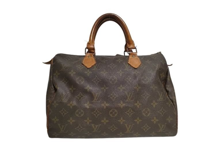 LOUIS VUITTON ルイヴィトン ハンドバッグ スピーディ30 M41108 ブラウン モノグラム・キャンバス レディース ミニボストンバッグ ゴールド金具