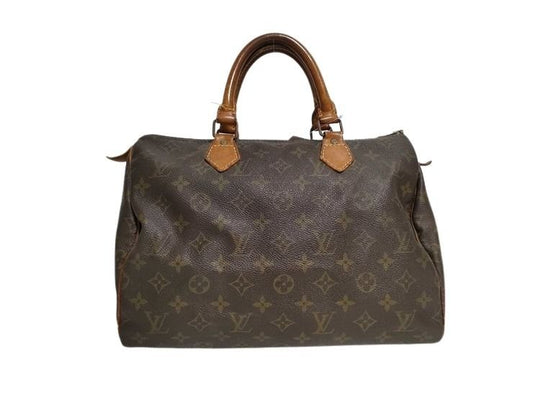 LOUIS VUITTON ルイヴィトン ハンドバッグ スピーディ30 M41108 ブラウン モノグラム・キャンバス レディース ミニボストンバッグ ゴールド金具