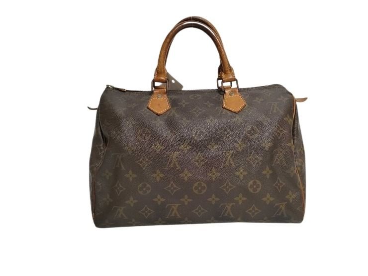 LOUIS VUITTON ルイヴィトン ハンドバッグ スピーディ30 M41108 ブラウン モノグラム・キャンバス レディース ミニボストンバッグ ゴールド金具