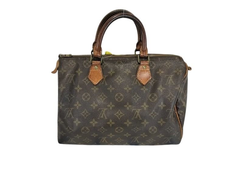 LOUIS VUITTON ルイヴィトン ハンドバッグ スピーディ30 M41108 ブラウン モノグラム・キャンバス レディース ミニボストンバッグ ゴールド金具