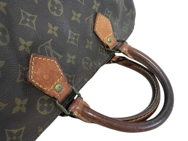 LOUIS VUITTON ルイヴィトン ハンドバッグ スピーディ30 M41108 ブラウン モノグラム・キャンバス レディース ミニボストンバッグ ゴールド金具