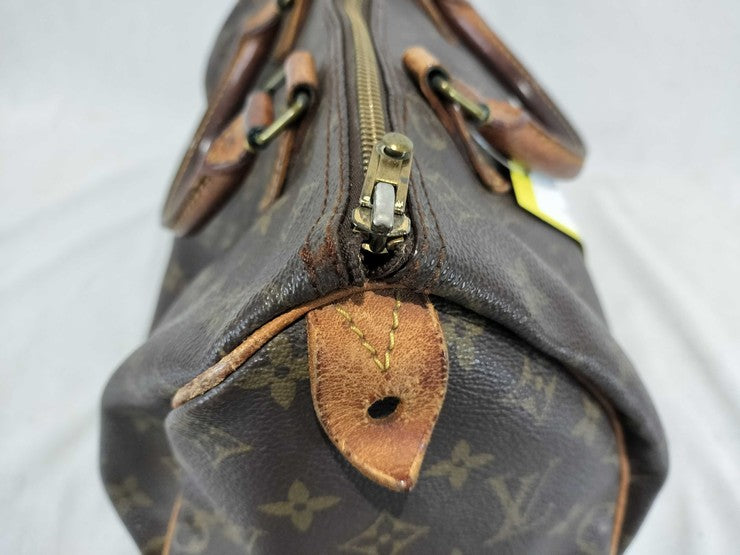 LOUIS VUITTON ルイヴィトン ハンドバッグ スピーディ30 M41108 ブラウン モノグラム・キャンバス レディース ミニボストンバッグ ゴールド金具