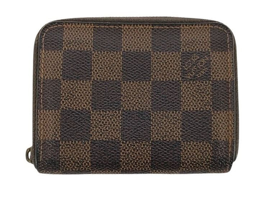 LOUIS VUITTON ルイヴィトン コインケース ジッピーコインパース N63070 エベヌ（ブラウン） ダミエ ユニセックス ラウンドファスナー 小銭入れ