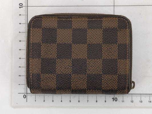 LOUIS VUITTON ルイヴィトン コインケース ジッピーコインパース N63070 エベヌ（ブラウン） ダミエ ユニセックス ラウンドファスナー 小銭入れ