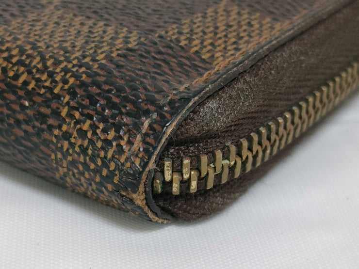 LOUIS VUITTON ルイヴィトン コインケース ジッピーコインパース N63070 エベヌ（ブラウン） ダミエ ユニセックス ラウンドファスナー 小銭入れ