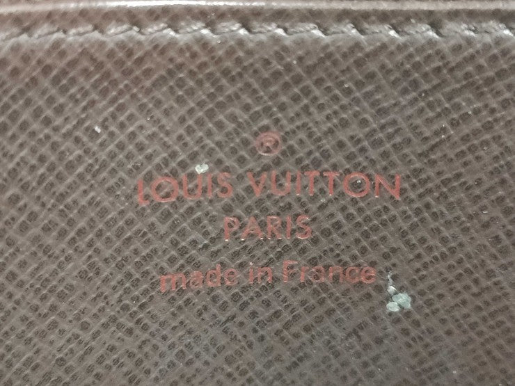 LOUIS VUITTON ルイヴィトン コインケース ジッピーコインパース N63070 エベヌ（ブラウン） ダミエ ユニセックス ラウンドファスナー 小銭入れ