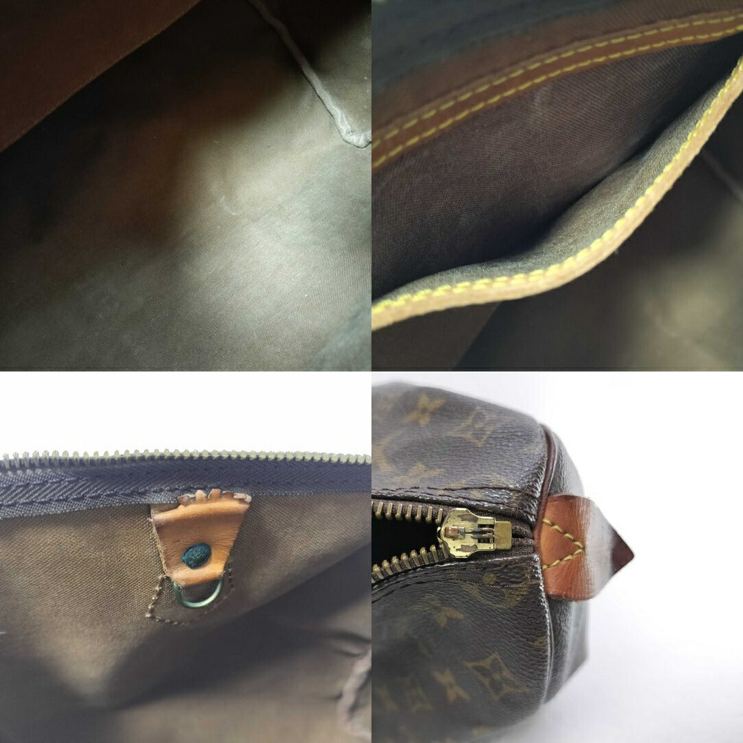 LOUIS VUITTON ルイヴィトン ハンドバッグ スピーディ35 M41107 ブラウン モノグラム・キャンバス レディース ミニボストンバッグ ゴールド金具