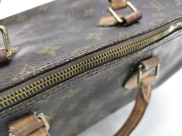 LOUIS VUITTON ルイヴィトン ハンドバッグ スピーディ35 M41107 ブラウン モノグラム・キャンバス レディース ミニボストンバッグ ゴールド金具