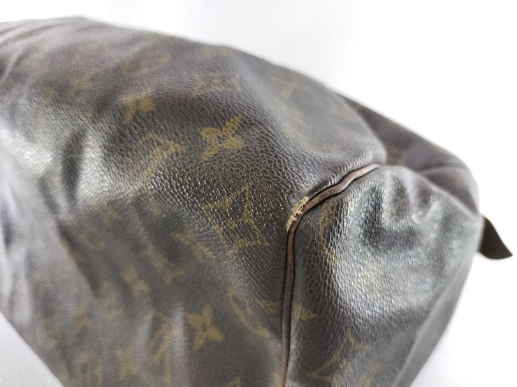 LOUIS VUITTON ルイヴィトン ハンドバッグ スピーディ35 M41107 ブラウン モノグラム・キャンバス レディース ミニボストンバッグ ゴールド金具