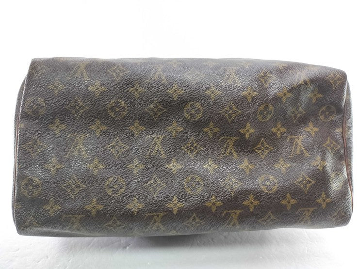 LOUIS VUITTON ルイヴィトン ハンドバッグ スピーディ35 M41107 ブラウン モノグラム・キャンバス レディース ミニボストンバッグ ゴールド金具