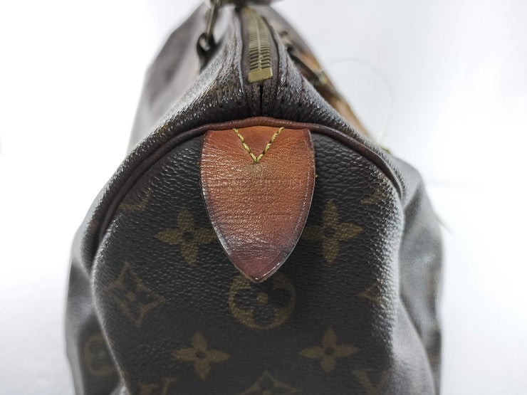 LOUIS VUITTON ルイヴィトン ハンドバッグ スピーディ35 M41107 ブラウン モノグラム・キャンバス レディース ミニボストンバッグ ゴールド金具