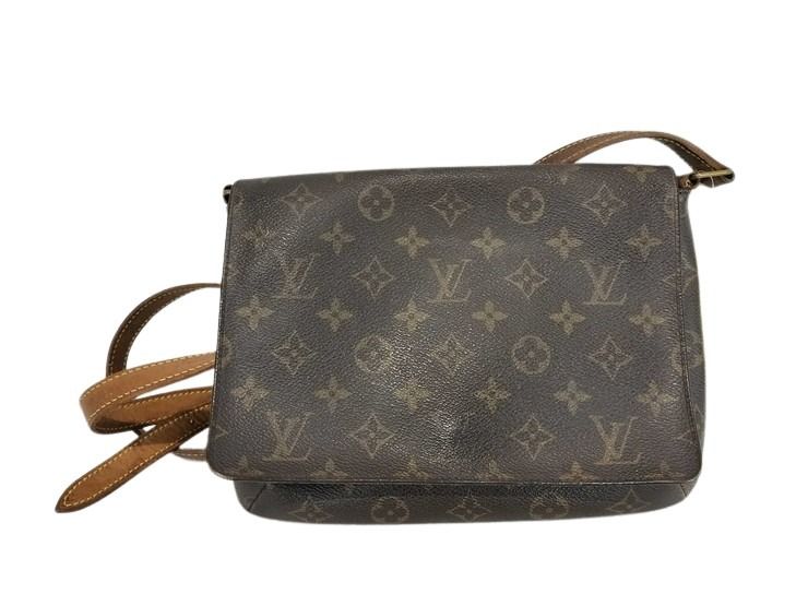 LOUIS VUITTON ルイヴィトン ショルダーバッグ ミュゼットタンゴ M51257 ブラウン モノグラム・キャンバス レディース ポシェット