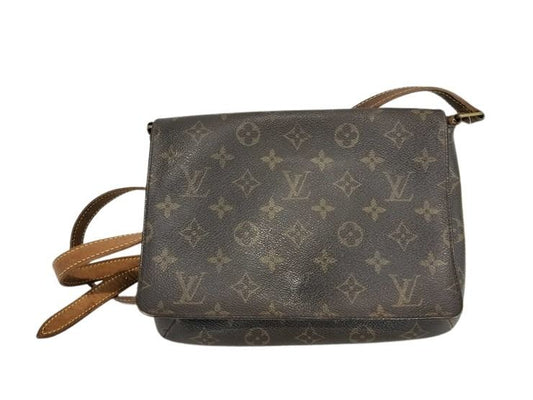 LOUIS VUITTON ルイヴィトン ショルダーバッグ ミュゼットタンゴ M51257 ブラウン モノグラム・キャンバス レディース ポシェット