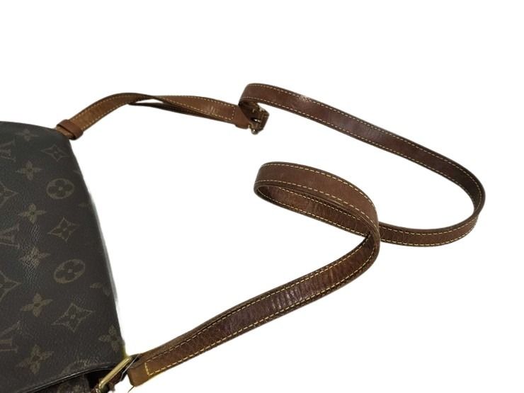 LOUIS VUITTON ルイヴィトン ショルダーバッグ ミュゼットタンゴ M51257 ブラウン モノグラム・キャンバス レディース ポシェット