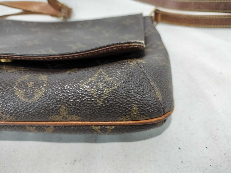 LOUIS VUITTON ルイヴィトン ショルダーバッグ ミュゼットタンゴ M51257 ブラウン モノグラム・キャンバス レディース ポシェット