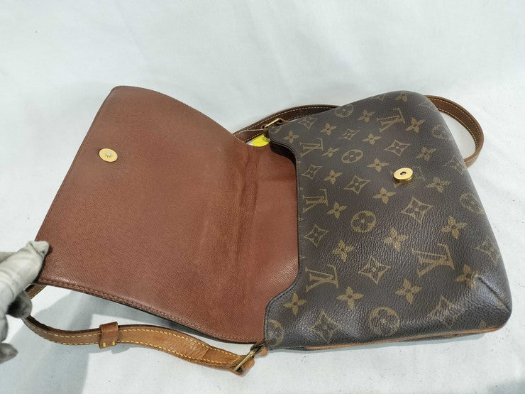 LOUIS VUITTON ルイヴィトン ショルダーバッグ ミュゼットタンゴ M51257 ブラウン モノグラム・キャンバス レディース ポシェット