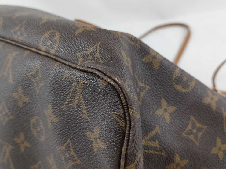 LOUIS VUITTON ルイヴィトン トートバッグ ネヴァーフルGM M40157 ブラウン モノグラム・キャンバス レディース ショルダーバッグ