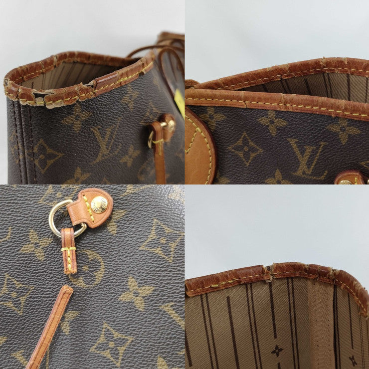 LOUIS VUITTON ルイヴィトン トートバッグ ネヴァーフルGM M40157 ブラウン モノグラム・キャンバス レディース ショルダーバッグ