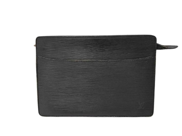 LOUIS VUITTON ルイヴィトン セカンドバッグ ポシェットオム M52522 ノワール（ブラック） エピ・レザー メンズ クラッチバッグ