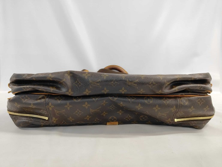 LOUIS VUITTON ルイヴィトン トラベルバッグ モノグラム サック シャス M41140 ブラウン PVC レザー ユニセックス 2WAY ハンドバック ショルダーバッグ ボストンバッグ 旅行鞄