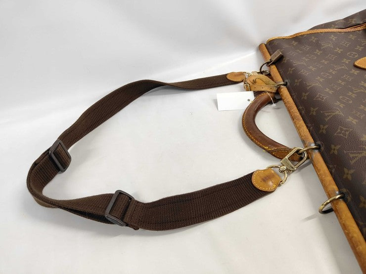 LOUIS VUITTON ルイヴィトン トラベルバッグ モノグラム サック シャス M41140 ブラウン PVC レザー ユニセックス 2WAY ハンドバック ショルダーバッグ ボストンバッグ 旅行鞄