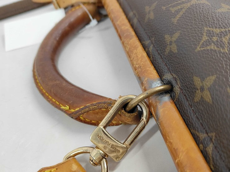 LOUIS VUITTON ルイヴィトン トラベルバッグ モノグラム サック シャス M41140 ブラウン PVC レザー ユニセックス 2WAY ハンドバック ショルダーバッグ ボストンバッグ 旅行鞄