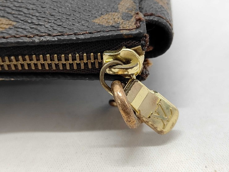 LOUIS VUITTON ルイヴィトン ポーチ ポシェット・アクセソワール M40712 ブラウン モノグラム・キャンバス レディース