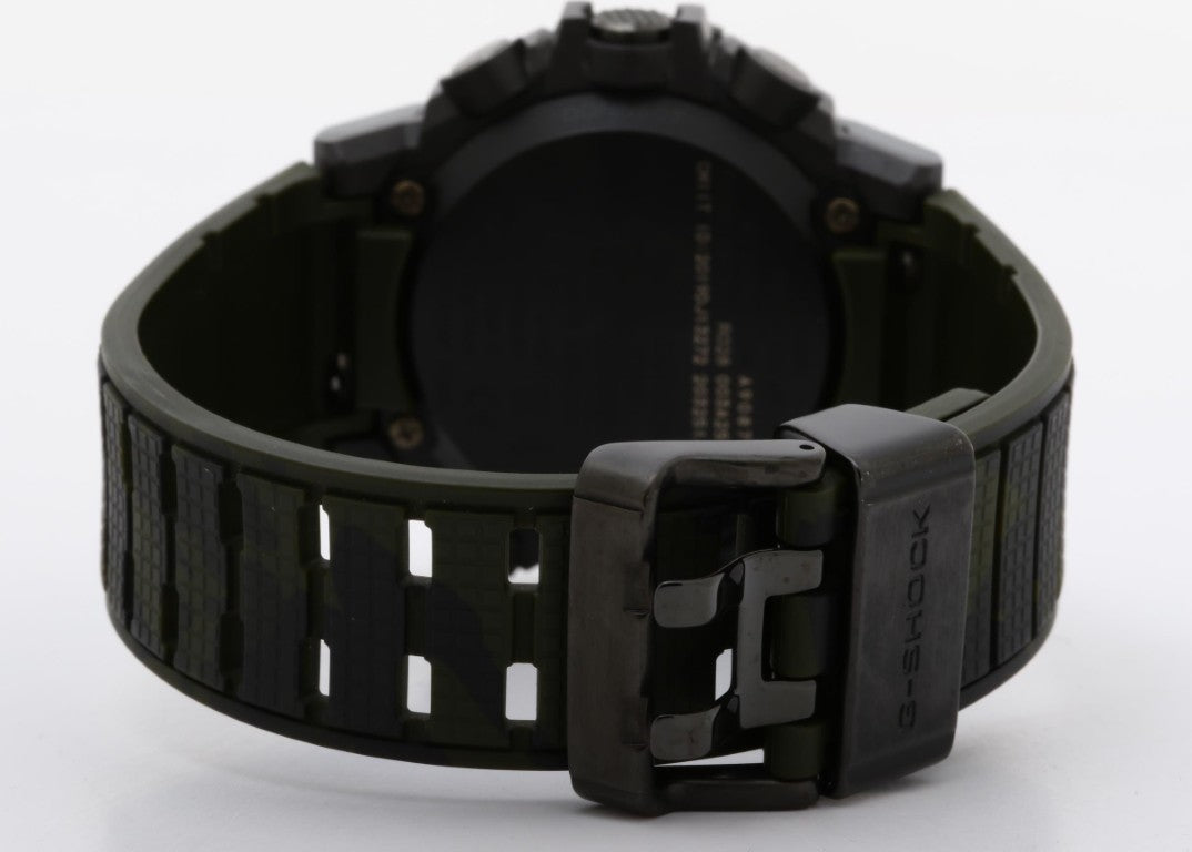 CASIO カシオ 時計 G-SHOCK G-STEEL GST-B300 Series GST-B300XB-1A3JF ブラック カーキ系 樹脂 ステンレススチール カーボン メンズ アナデジ 美品