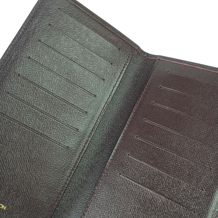 LOUIS VUITTON ルイヴィトン 長財布 タイガ ポルト 14 カルト クレディ M30406 アカジュー系 レザー メンズ 札入れ 超美品