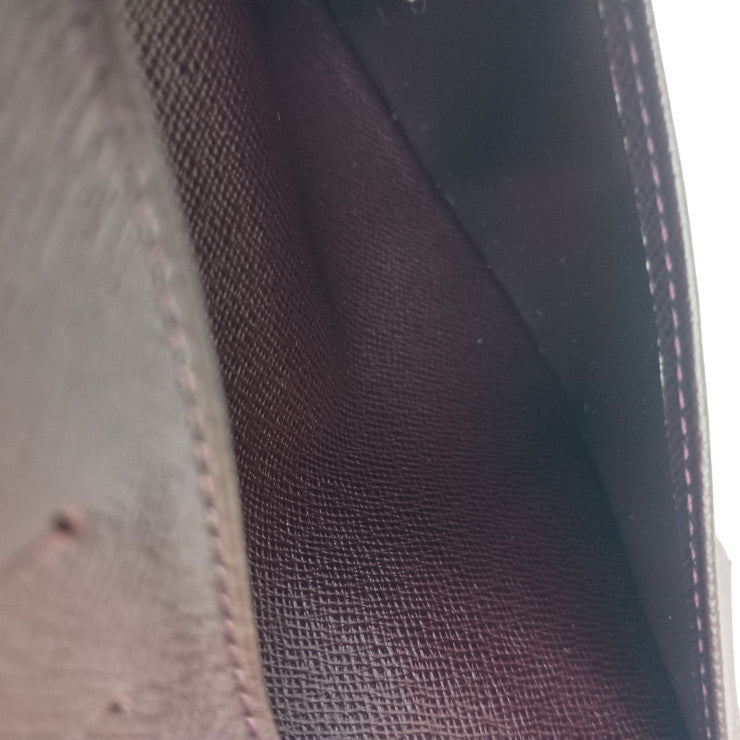 LOUIS VUITTON ルイヴィトン 長財布 タイガ ポルト 14 カルト クレディ M30406 アカジュー系 レザー メンズ 札入れ 超美品