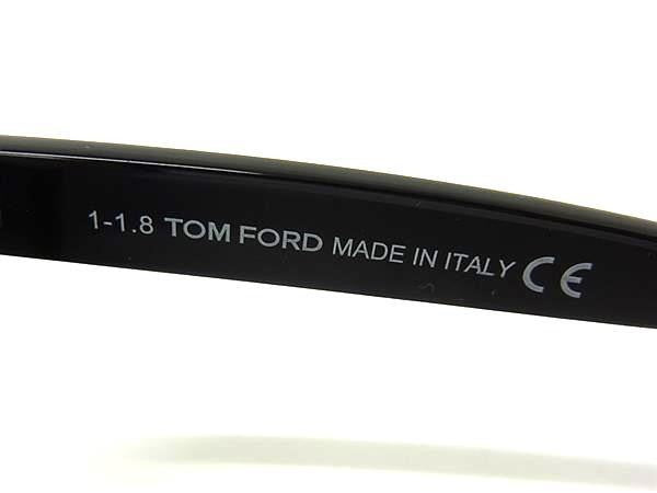 TOM FORD トムフォード サングラス Leo レオ TF336 ブラック系 プラスチック メンズ 超美品