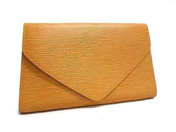 LOUIS VUITTON ルイヴィトン クラッチバッグ M52639 アールデコ ウィニペグ(ベージュ系) エピ ユニセックス 美品