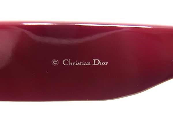 DIOR ディオール サングラス EXTRALIGHT エクストラライト DIOREXTRALIGHT/F ボルドー系 レディース アジアンフィット シルバー金具 超美品