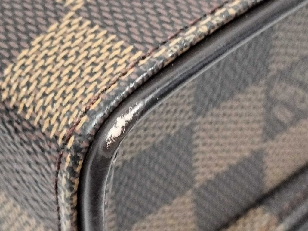 LOUIS VUITTON ルイヴィトン ショルダーバッグ トライベッカ ミニ N51162 エベヌ（ブラウン）系 LOUIS VUITTON ダミエ レディース ゴールド金具 美品