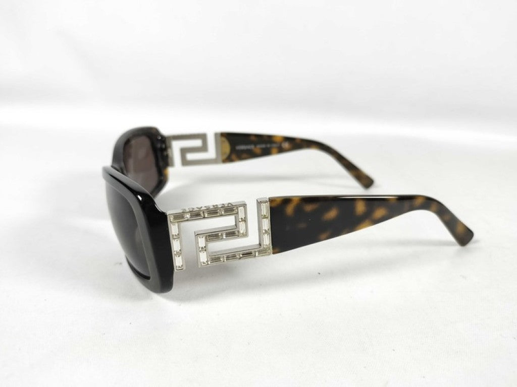VERSACE ヴェルサーチェ サングラス 4111-B ブラウン系 プラスチック ユニセックス