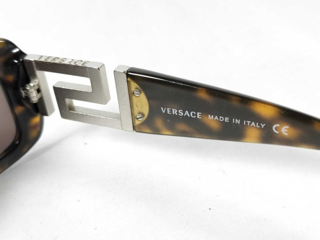 VERSACE ヴェルサーチェ サングラス 4111-B ブラウン系 プラスチック ユニセックス