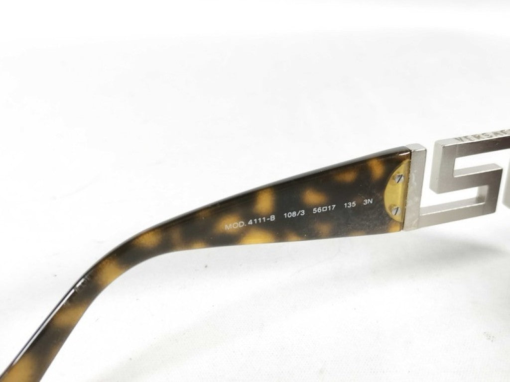 VERSACE ヴェルサーチェ サングラス 4111-B ブラウン系 プラスチック ユニセックス