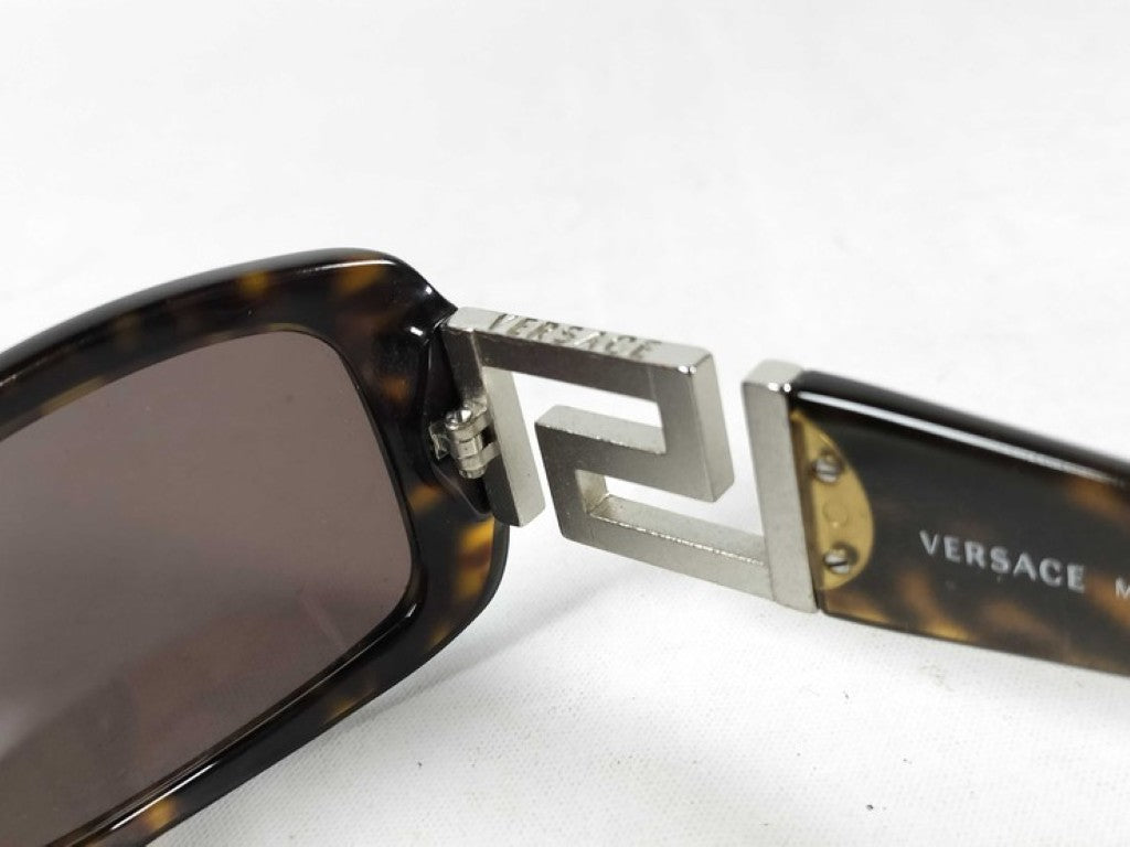 VERSACE ヴェルサーチェ サングラス 4111-B ブラウン系 プラスチック ユニセックス