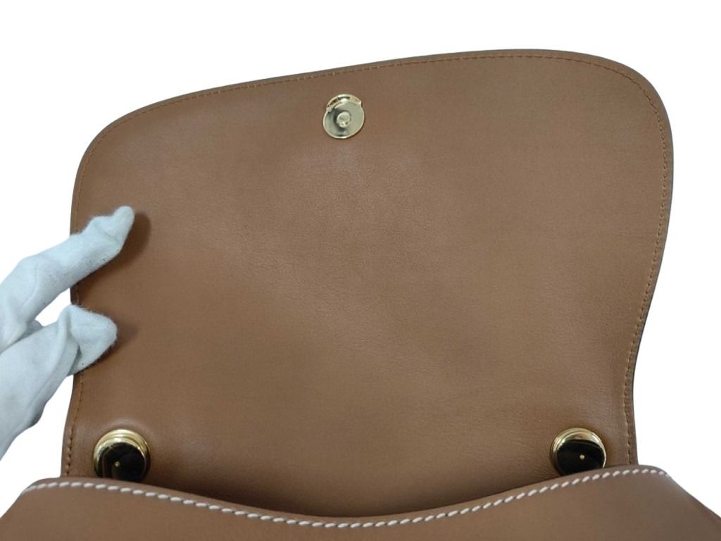 GUCCI グッチ ハンドバッグ ブロンディ ミディアム トップハンドルバッグ 815714 ブラウン系 レザー レディース 2WAY ショルダーバッグ ゴールド金具 美品